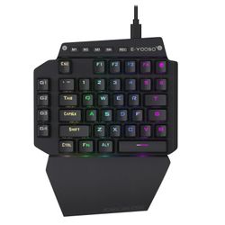 1 Handed Gaming Keyboard E-Yooso K-700