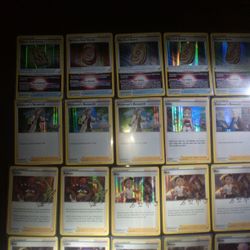 Pokemon Trainer Cards 