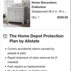 Restroom Cabinet With Sink Brand New