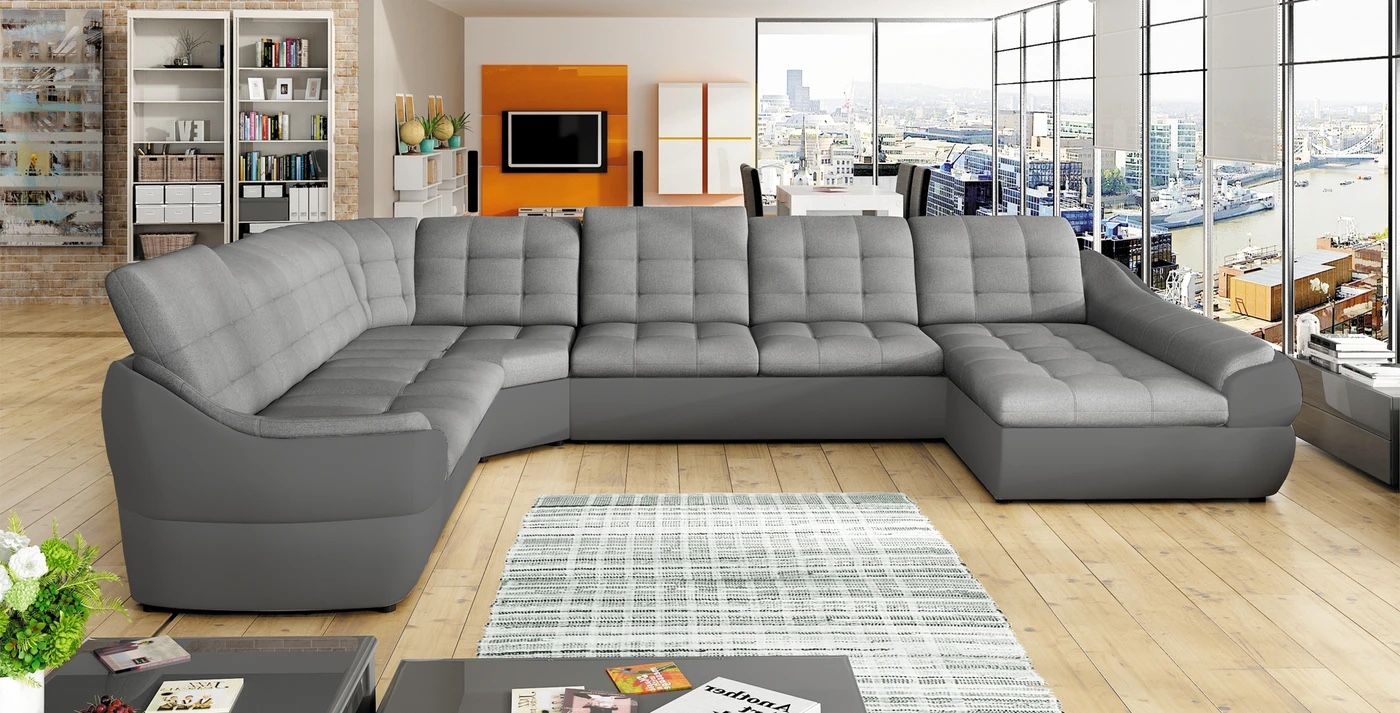 Sectional Alvaro XL With Sleeper And Storage