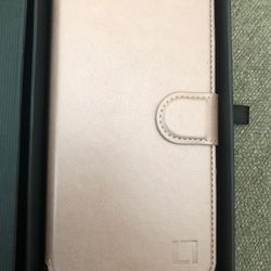 Lupa Legacy Rose Gold Leather Wallet Case For iPhone 8 Plus (New)