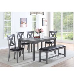 6 Pc Dinning Set Table New In Box 