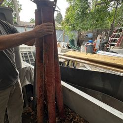 Steel Building Support Jack Posts