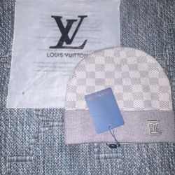 Grey LV beanie 