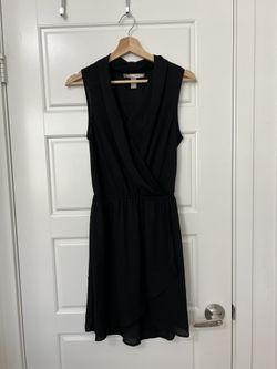 Flowy Black Mini Dress