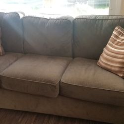 Brown sofa