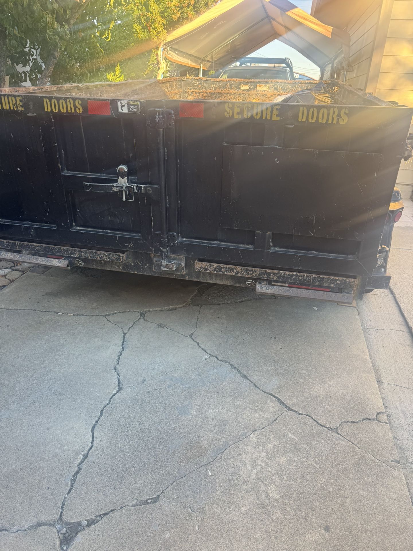 Used Dump Trailer 14,000 Pounds Hydraulic Brakes