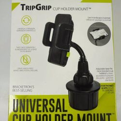 Bracketron Trip Grip 360° Universal Cup Holder Mount - Black SL