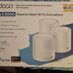 TP-Link Deco X60 2-Pack Mesh WIFI 6