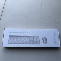 Bluetooth Wireless Keyboard And Mouse New