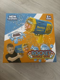 Rocket Bubble Gun