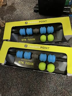 TRIGGERPOINT PERFORMANCE THERAPY STK Fusion Recovery System with Massage Stick, Interchangeable Components and Elevated Supports