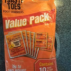 Heat Max Toasti Toes And Hand Warmers Calue Pack 10 Pairs