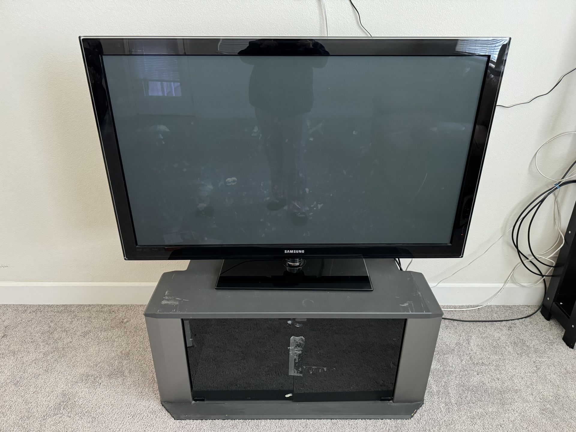 48” Tv With Free Stand