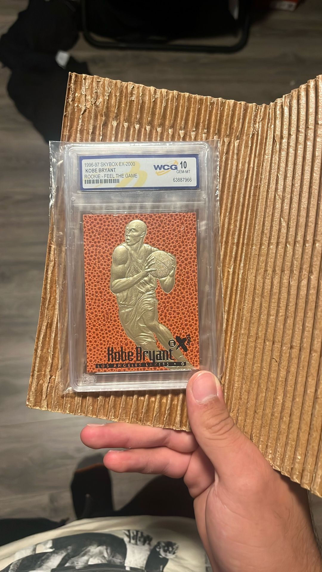 Kobe Bryant 23 Ct Gold Rookie Card