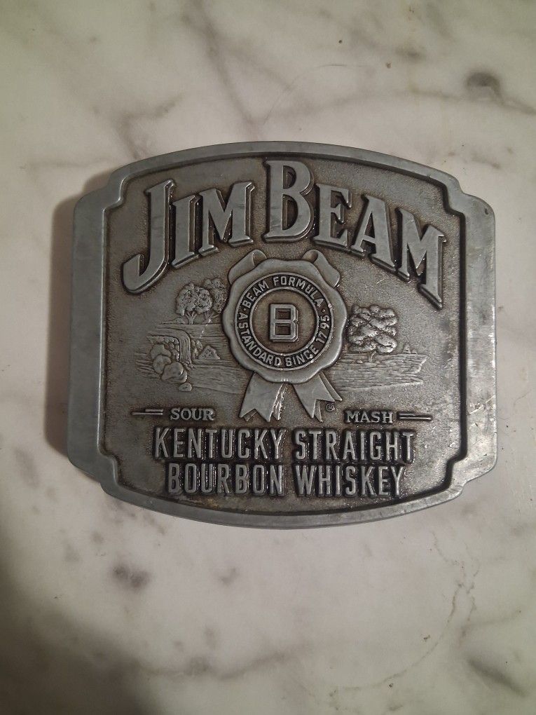 Vintage Jim Beam Belt Buckle