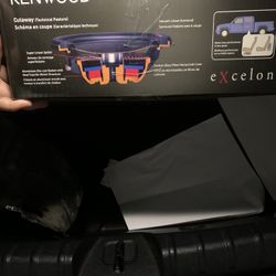 Kenwood excelon 10” Low Profile Sub