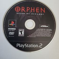 Orphen Scion Of Sorcery PS2 Game