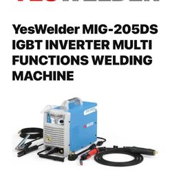 YESWELDER MIG-205DS PRO MIG Welder,