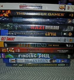 Movies for sale $3 each $20 for the group