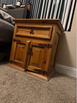 Wooden Nightstand