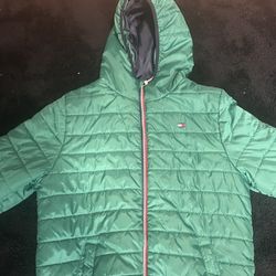 Green Tommy Puffer 