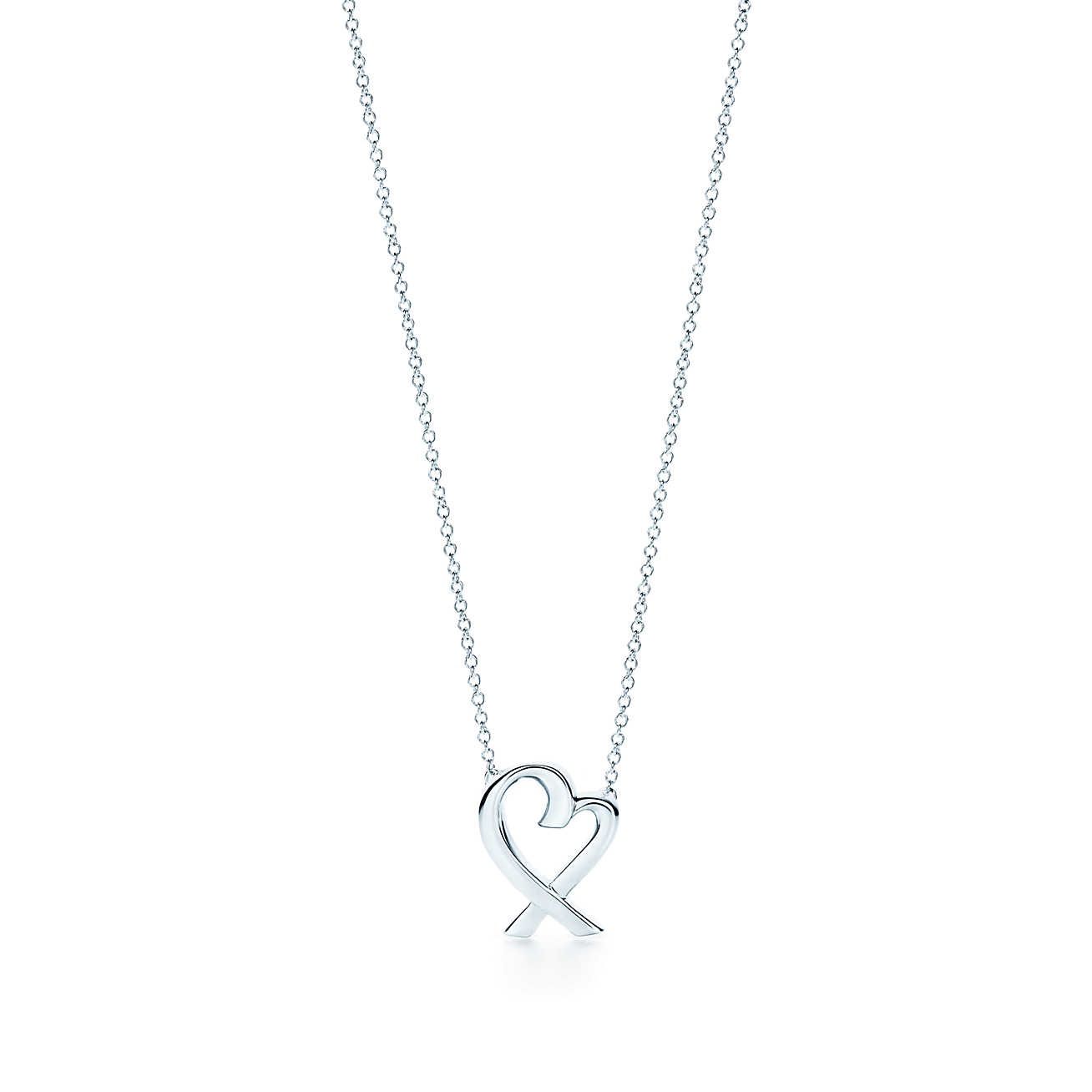 Tiffany’s Paloma Picasso loving heart pendant