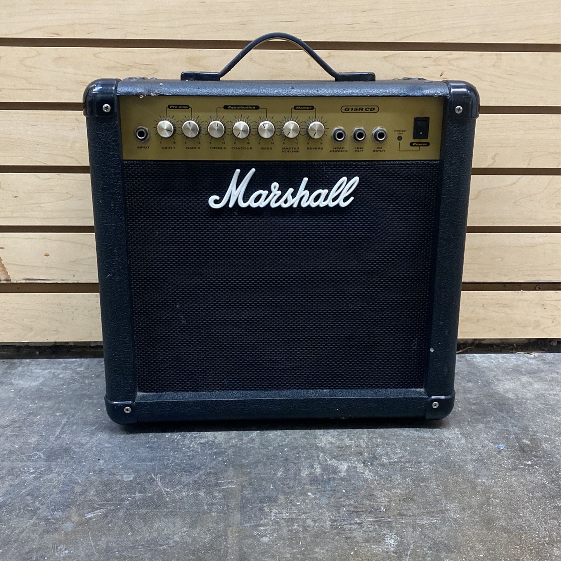 Marshall G15R CD Combo Guitar Amplifier