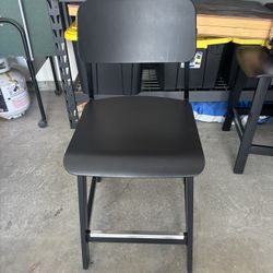 Two counter height, stools like new. Very sturdy and durable.