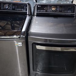 LG Washer And Dryer Electric 