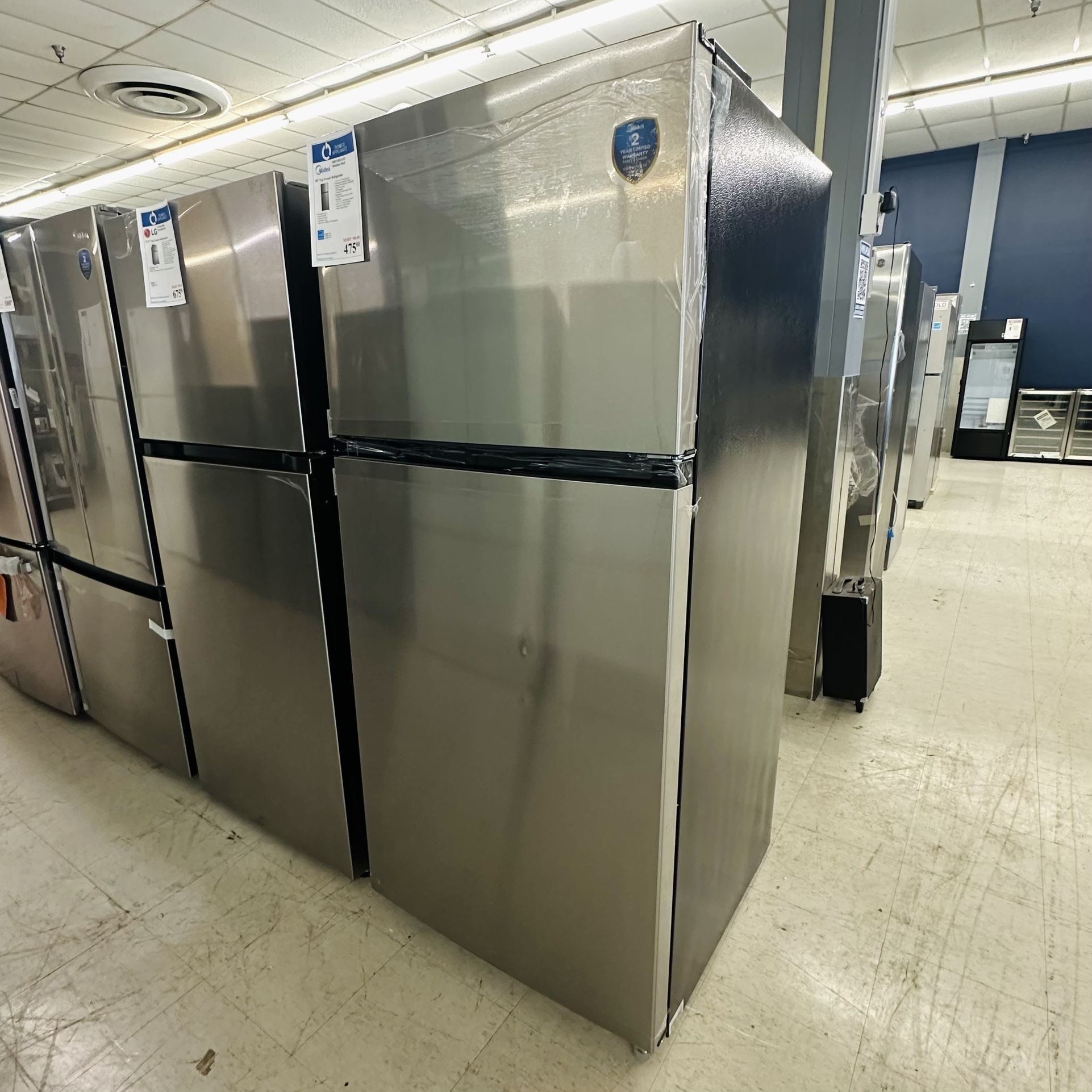 MIDEA 30” TOP FREEZER REFRIGERATOR‼️