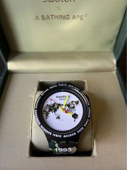 Bape x Swatch Watch
