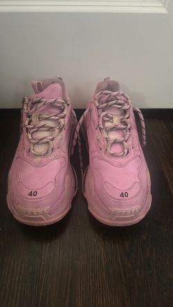 Pink Triple s Balenciaga shoe size 6