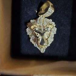 Lion Pendant (Sterling Silver)