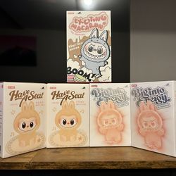POP MART -THE MONSTERS (LABUBU)- Have a Seat Plush series 1 Box