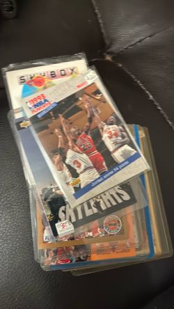 Lot of Vintage NBA Basketball Cards 1990s