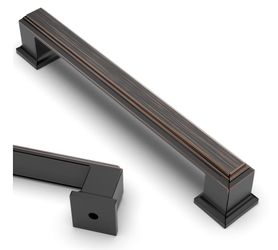 Asidrama 10 Pack 5 Inch(128mm) Oil Rubbed Bronze Kitchen Cabinet Handles