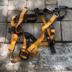 What a deal !!! One Of These New Lists For $152 I’m letting two go with Harnesses + Rope + Lanyard – Miller Titan / Guardian What A Great Deal.!!!