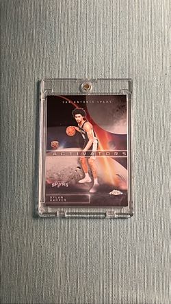 2025 Topps Dylan Harper Activators RC card #AC-12 Spurs