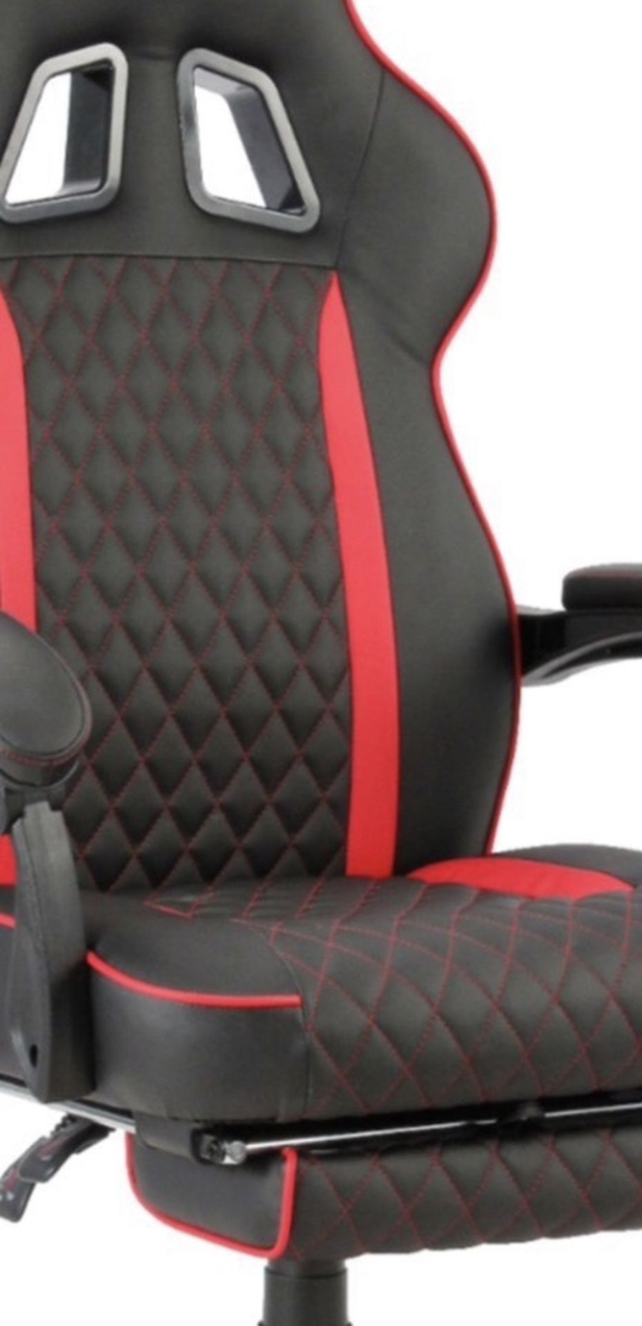 Arozzi - Mugello Special Edition Gaming Chair with Footrest - Red