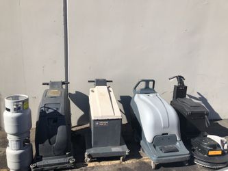 Floor scrubber and buffer Different prices