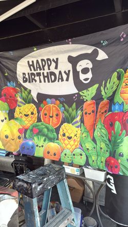 Hey Bear Birthday Banner