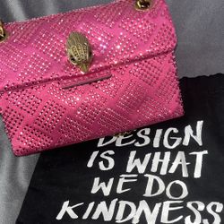 Kurt Geiger “Diamond” Bag – Fuchsia Pink