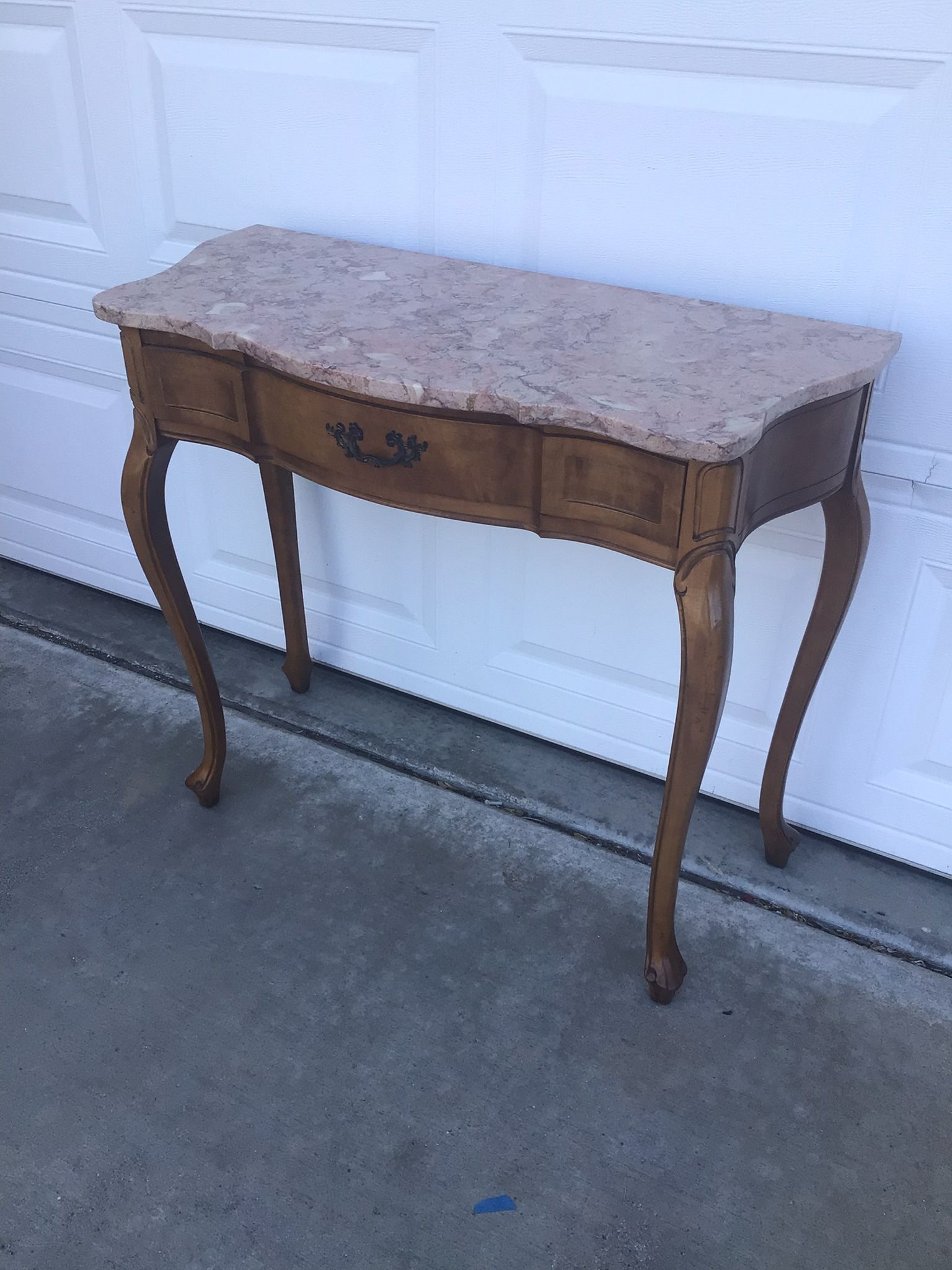 Antique Marble Top Table