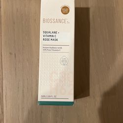 Biossance Vitamin C Rose Mask NEW