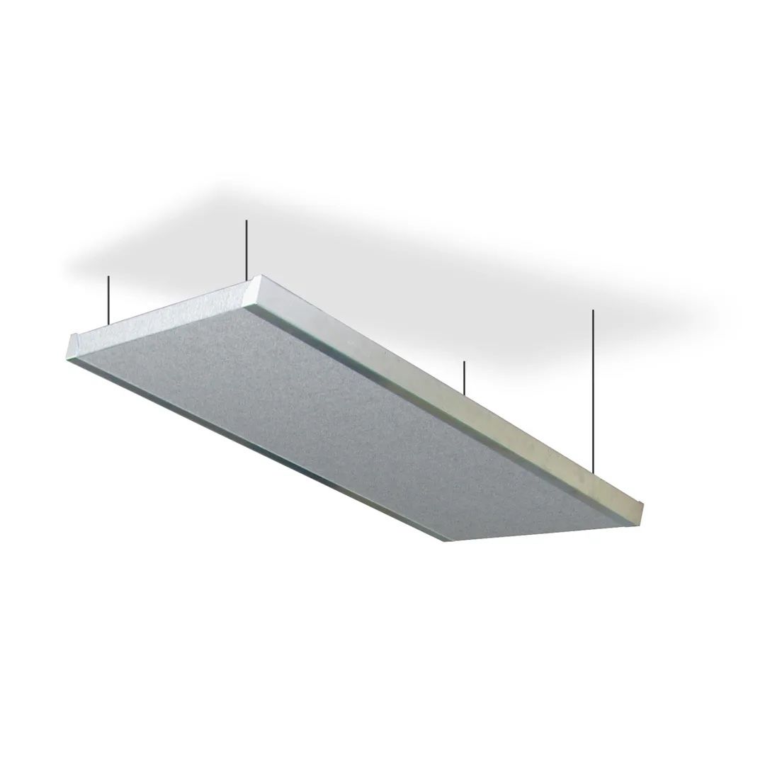 Primacoustic 2 inch Stratus 24x48 inch Studio Ceiling Cloud Panel with Suspension Frame - Grey