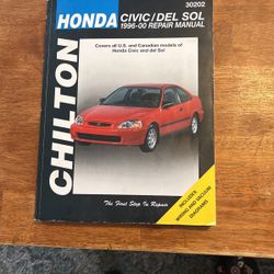 Honda Civic/Del Sol 1996-00 Repair Manual 