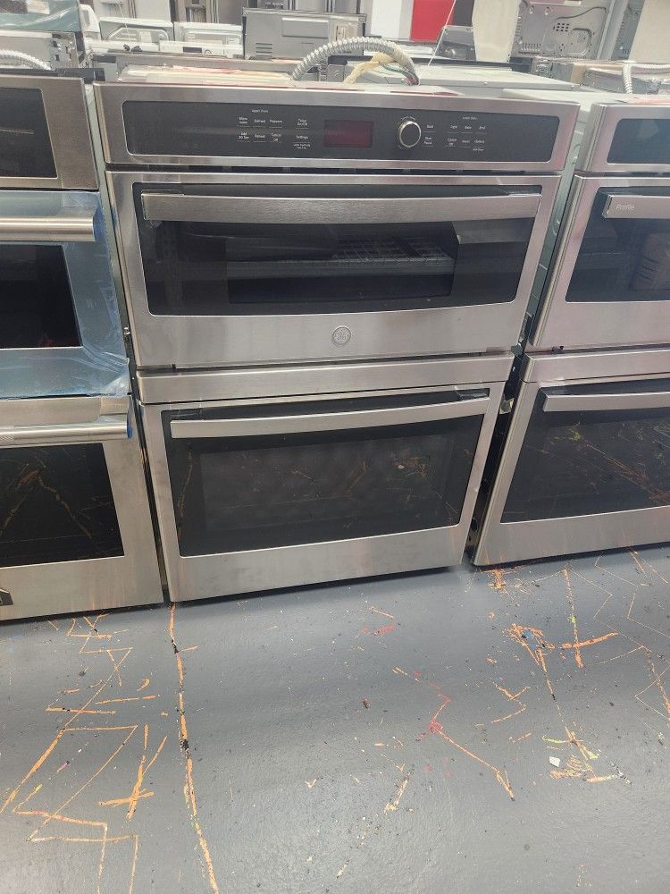 GE 30 Inch Combination Wall Oven JT3800SHSS Microwave Oven