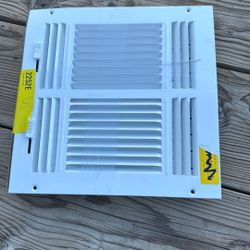 White Air Vent 