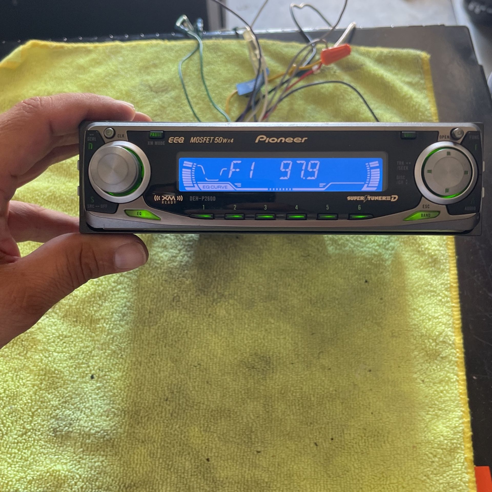 Pioneer Single Din Cd Player Old School